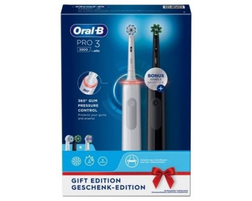 Cepillo Dental Electrico Braun Oral-b Pro 3900 Duo